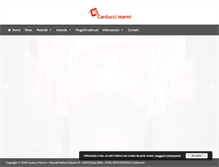 Tablet Screenshot of carduccimarmi.com